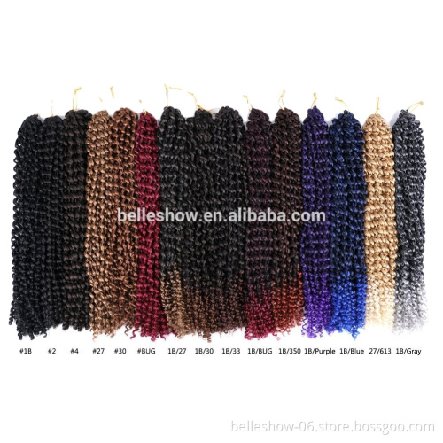 Hot sell Passion Twist Hair 18inch Water Wave freetress passion twist